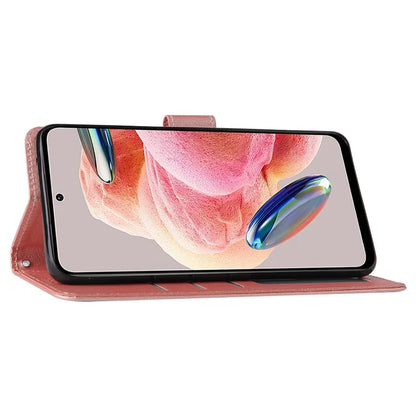 For Xiaomi Redmi Note 12 4G Full Protection Case PU Leather Flip Design Phone Cover