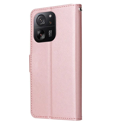 For Xiaomi Redmi K60 Ultra / 13T / 13T Pro Magnetic Phone Case PU Leather 3 Card Slots Cover