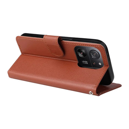 For Xiaomi Redmi K60 Ultra / 13T / 13T Pro Magnetic Phone Case PU Leather 3 Card Slots Cover