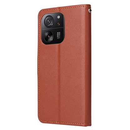 For Xiaomi Redmi K60 Ultra / 13T / 13T Pro Magnetic Phone Case PU Leather 3 Card Slots Cover