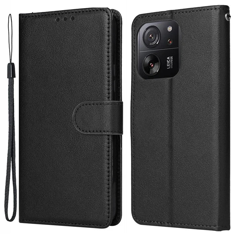 For Xiaomi Redmi K60 Ultra / 13T / 13T Pro Magnetic Phone Case PU Leather 3 Card Slots Cover