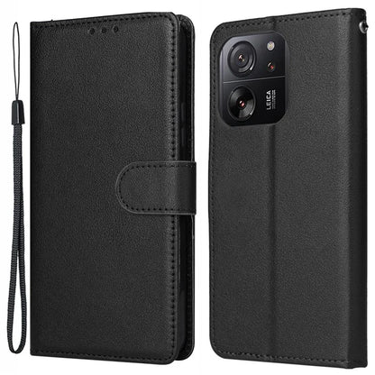 For Xiaomi Redmi K60 Ultra / 13T / 13T Pro Magnetic Phone Case PU Leather 3 Card Slots Cover