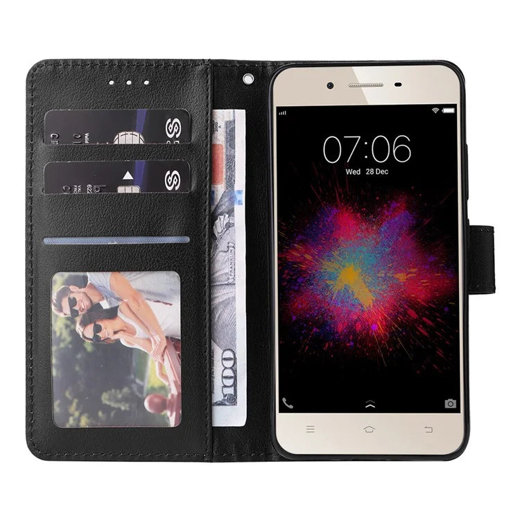 For vivo Y53 Case PU Leather 3 Card Holder Wallet Phone Cover Wholesale Distributors