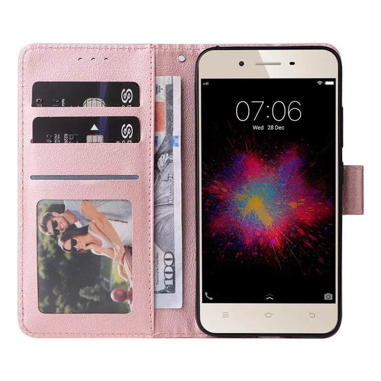 For vivo Y53 Case PU Leather 3 Card Holder Wallet Phone Cover Wholesale Distributors