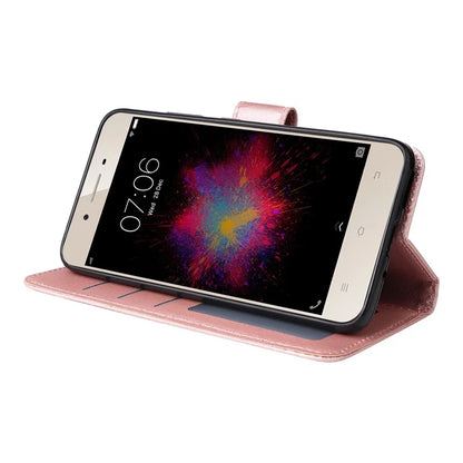 For vivo Y53 Case PU Leather 3 Card Holder Wallet Phone Cover Wholesale Distributors