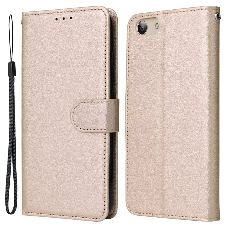 For vivo Y53 Case PU Leather 3 Card Holder Wallet Phone Cover Wholesale Distributors