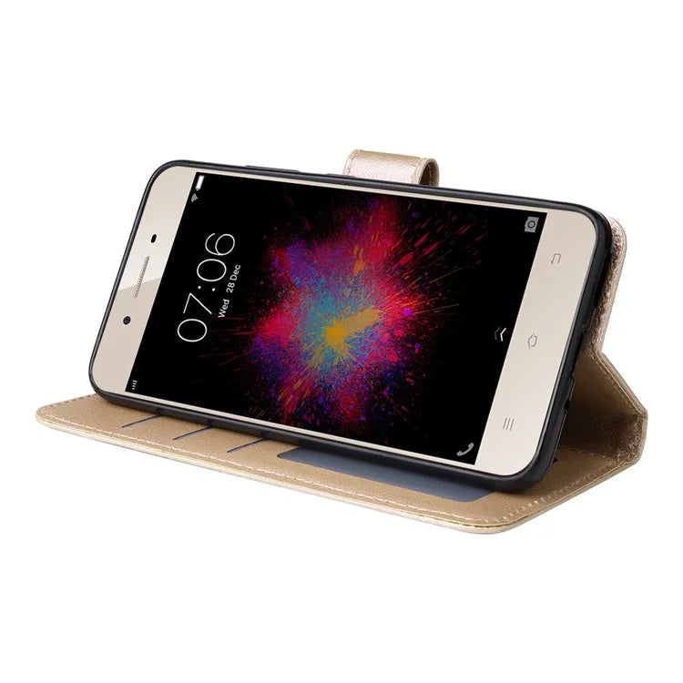 For vivo Y53 Case PU Leather 3 Card Holder Wallet Phone Cover Wholesale Distributors