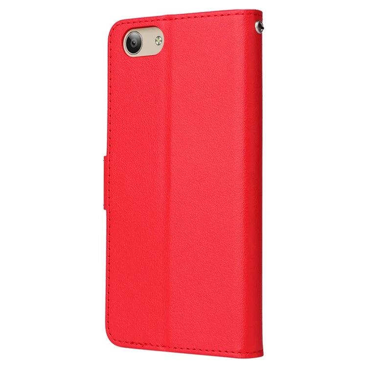 For vivo Y53 Case PU Leather 3 Card Holder Wallet Phone Cover Wholesale Distributors