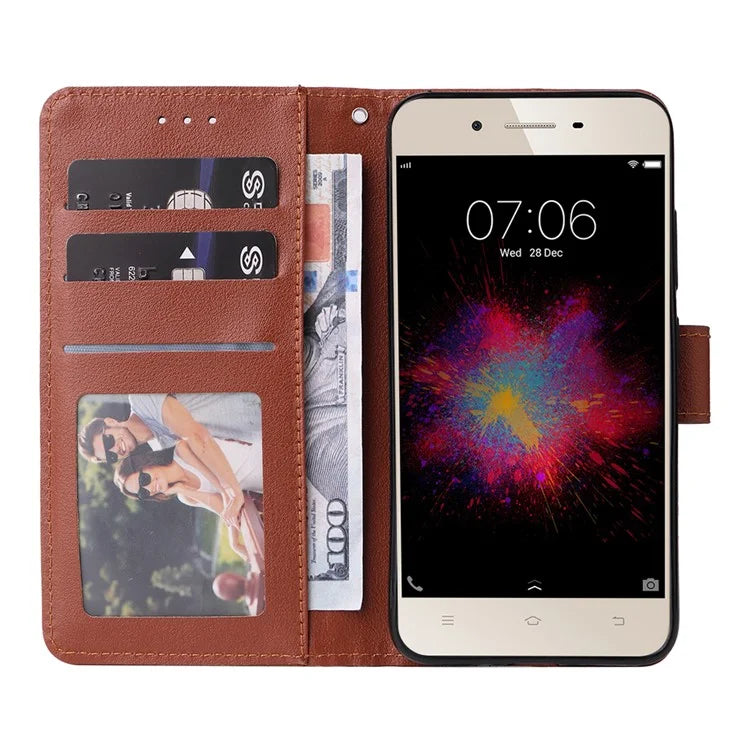 For vivo Y53 Case PU Leather 3 Card Holder Wallet Phone Cover Wholesale Distributors