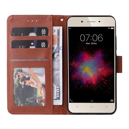 For vivo Y53 Case PU Leather 3 Card Holder Wallet Phone Cover Wholesale Distributors
