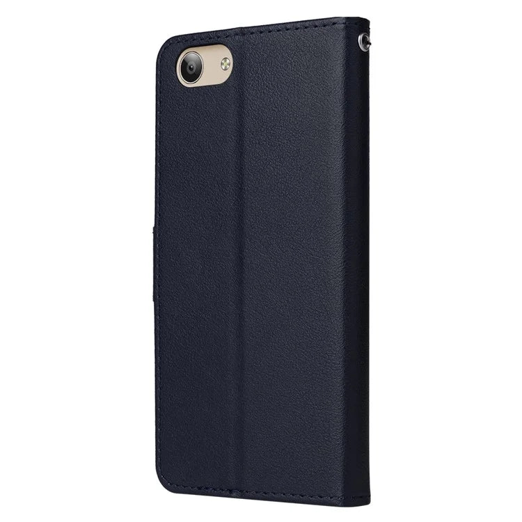 For vivo Y53 Case PU Leather 3 Card Holder Wallet Phone Cover Wholesale Distributors