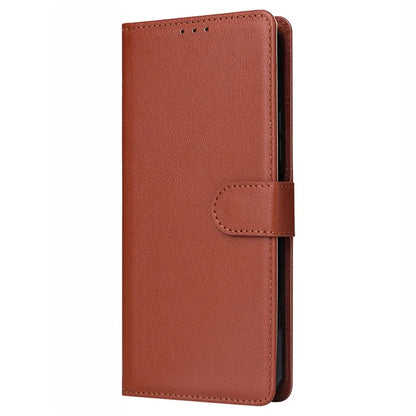 For iPhone 14 Pro Case Anti-fall PU Leather Stand Flip Phone Cover with Magnetic Clasp