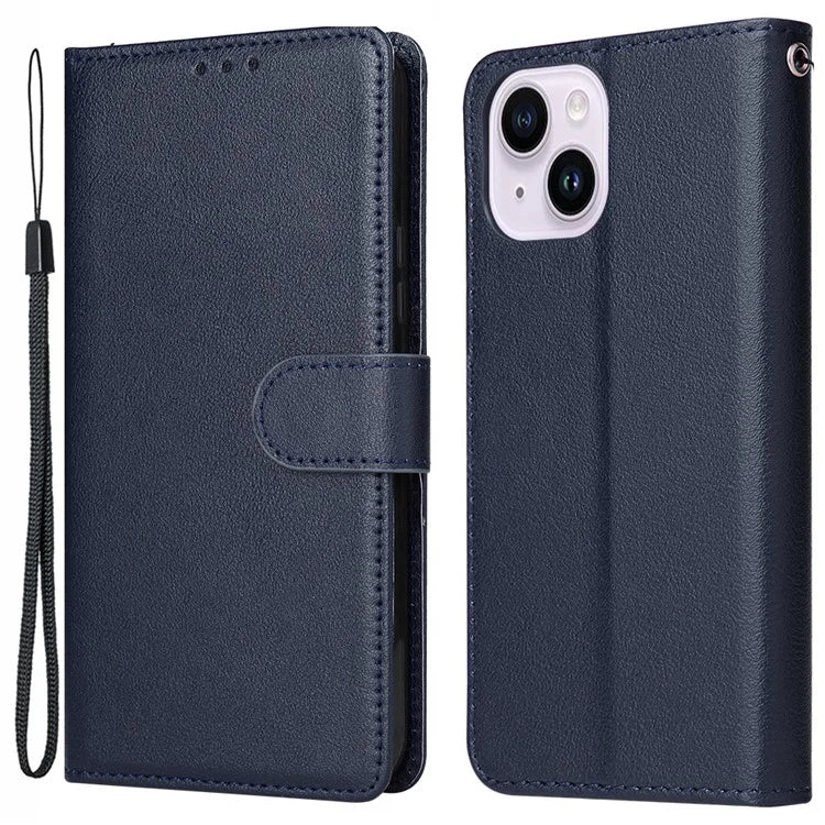 For iPhone 14 Plus Leather Case Wallet Stand Mobile Phone Cover Wholesale