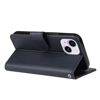 For iPhone 14 Plus Leather Case Wallet Stand Mobile Phone Cover Wholesale