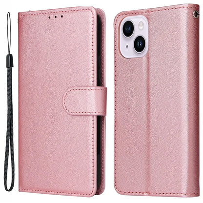 For iPhone 14 Plus Leather Case Wallet Stand Mobile Phone Cover Wholesale