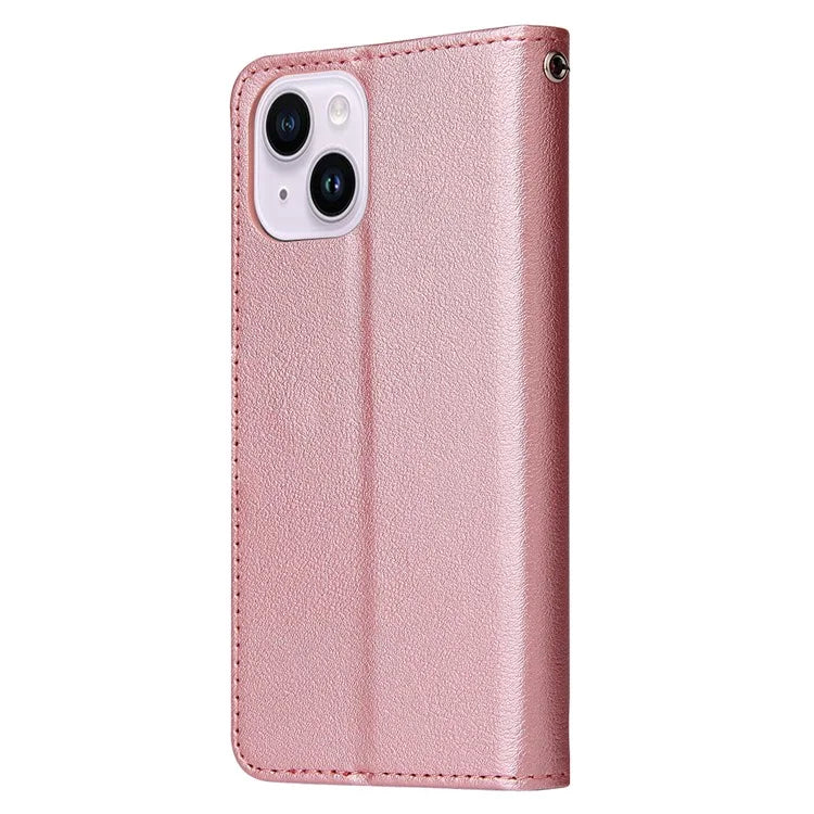 For iPhone 14 Plus Leather Case Wallet Stand Mobile Phone Cover Wholesale