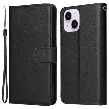 For iPhone 14 Plus Leather Case Wallet Stand Mobile Phone Cover Wholesale