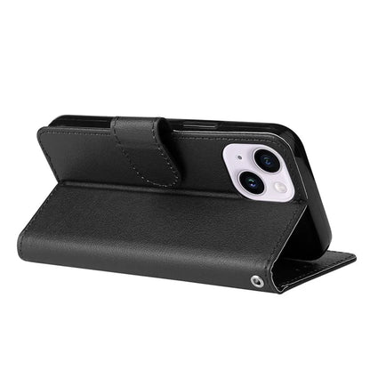 For iPhone 14 Plus Leather Case Wallet Stand Mobile Phone Cover Wholesale