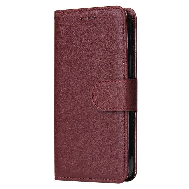 For iPhone 14 Protective Case Anti-Drop PU Leather Wallet Phone Cover