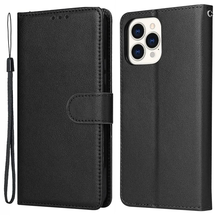 For iPhone 13 Pro Case Card Slots Wallet PU Leather Folio Flip Phone Cover