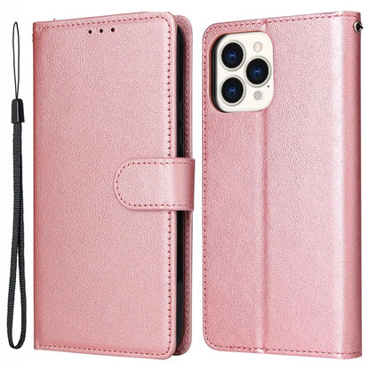 For iPhone 13 Pro Case Card Slots Wallet PU Leather Folio Flip Phone Cover