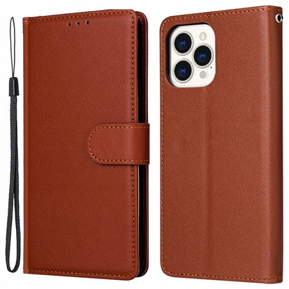 For iPhone 13 Pro Case Card Slots Wallet PU Leather Folio Flip Phone Cover