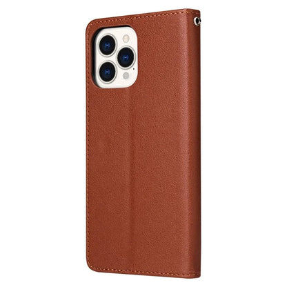 For iPhone 13 Pro Case Card Slots Wallet PU Leather Folio Flip Phone Cover