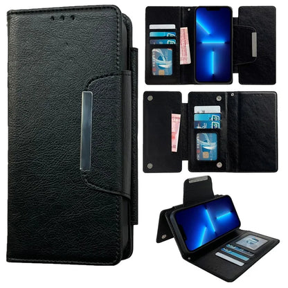 For iPhone 13 Pro Case Detachable 2-in-1 Leather Wallet Phone Cover