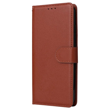 For Samsung Galaxy A04e 4G / F04 4G / M04 4G Case 3 Card Holders PU Leather Phone Stand Cover