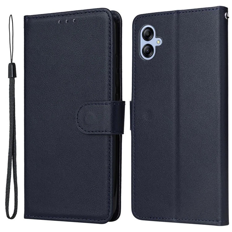 For Samsung Galaxy A04e 4G / F04 4G / M04 4G Case 3 Card Holders PU Leather Phone Stand Cover