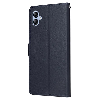 For Samsung Galaxy A04e 4G / F04 4G / M04 4G Case 3 Card Holders PU Leather Phone Stand Cover