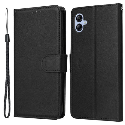 For Samsung Galaxy A04e 4G / F04 4G / M04 4G Case 3 Card Holders PU Leather Phone Stand Cover