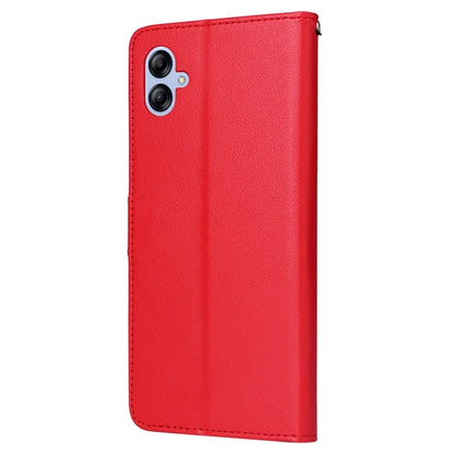For Samsung Galaxy A04e 4G / F04 4G / M04 4G Case 3 Card Holders PU Leather Phone Stand Cover