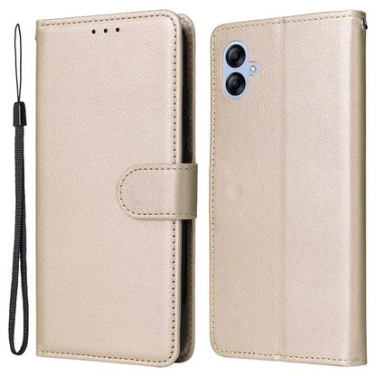 For Samsung Galaxy A04e 4G / F04 4G / M04 4G Case 3 Card Holders PU Leather Phone Stand Cover