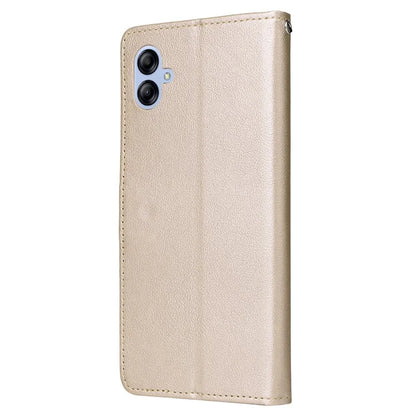 For Samsung Galaxy A04e 4G / F04 4G / M04 4G Case 3 Card Holders PU Leather Phone Stand Cover