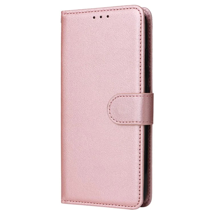 For Samsung Galaxy A04e 4G / F04 4G / M04 4G Case 3 Card Holders PU Leather Phone Stand Cover