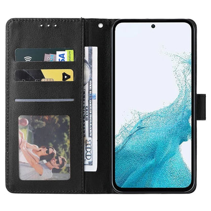 For Samsung Galaxy A54 5G Case PU Leather Stand Folio Wallet Phone Cover