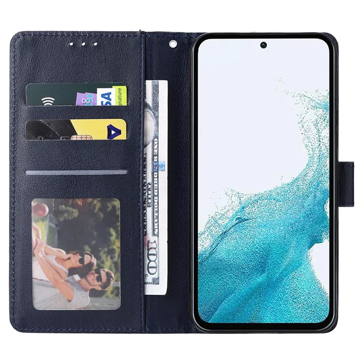 For Samsung Galaxy A54 5G Case PU Leather Stand Folio Wallet Phone Cover