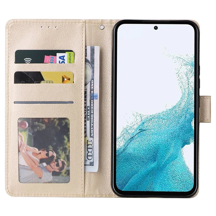 For Samsung Galaxy A54 5G Case PU Leather Stand Folio Wallet Phone Cover