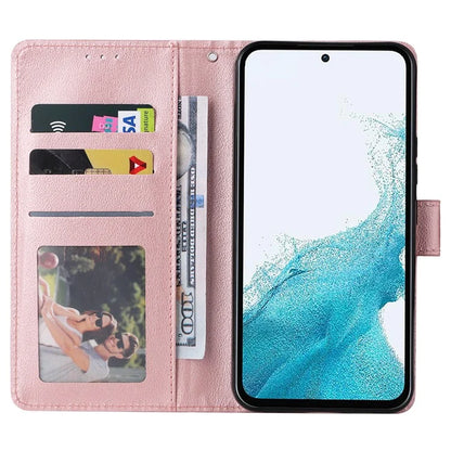For Samsung Galaxy A54 5G Case PU Leather Stand Folio Wallet Phone Cover