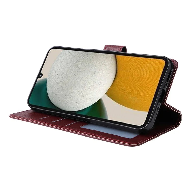 For Samsung Galaxy A34 5G Leather Phone Case with Wallet Mobile Accessories Wholesale