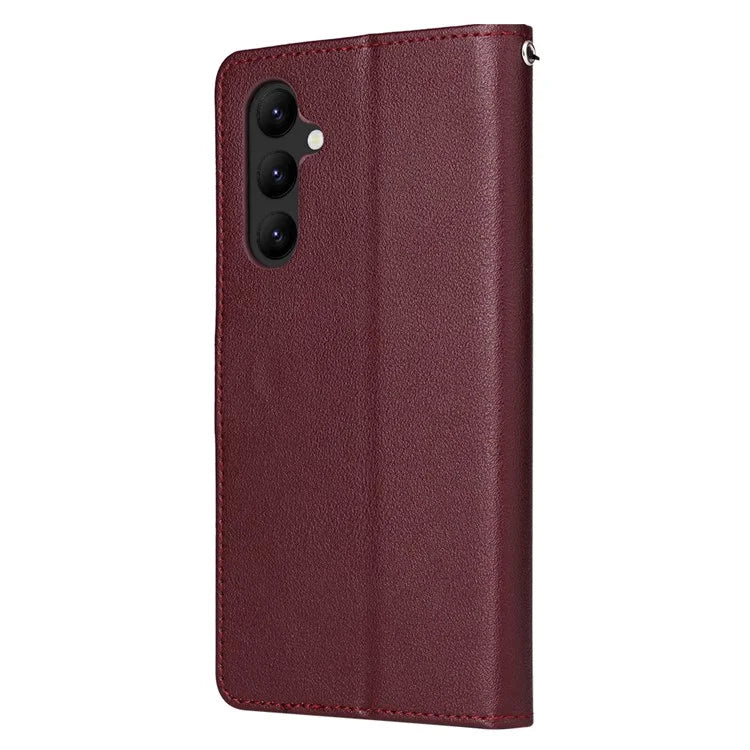 For Samsung Galaxy A34 5G Leather Phone Case with Wallet Mobile Accessories Wholesale