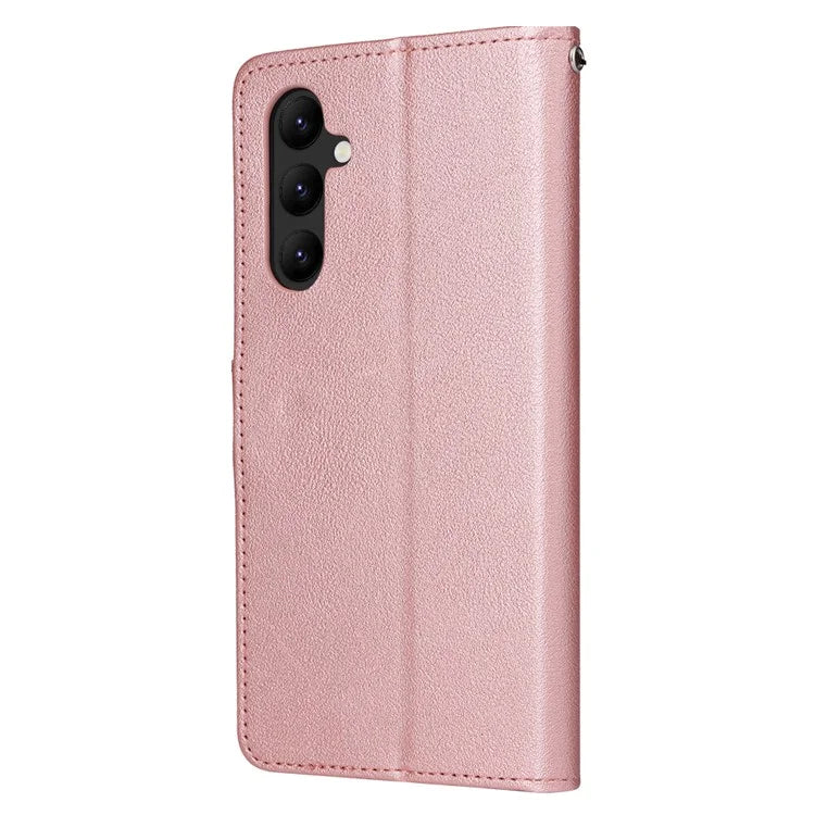For Samsung Galaxy A34 5G Leather Phone Case with Wallet Mobile Accessories Wholesale