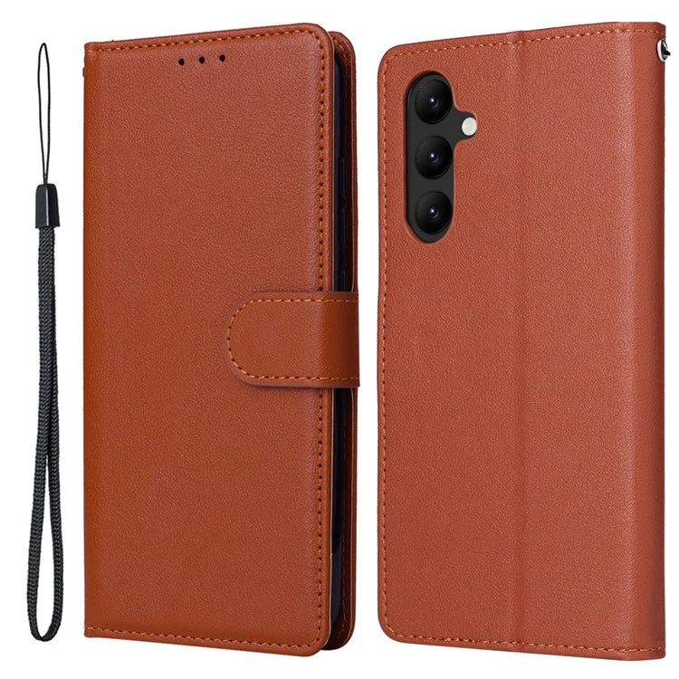 For Samsung Galaxy A34 5G Leather Phone Case with Wallet Mobile Accessories Wholesale