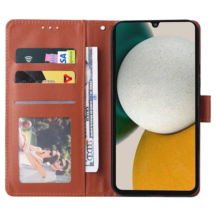 For Samsung Galaxy A34 5G Leather Phone Case with Wallet Mobile Accessories Wholesale
