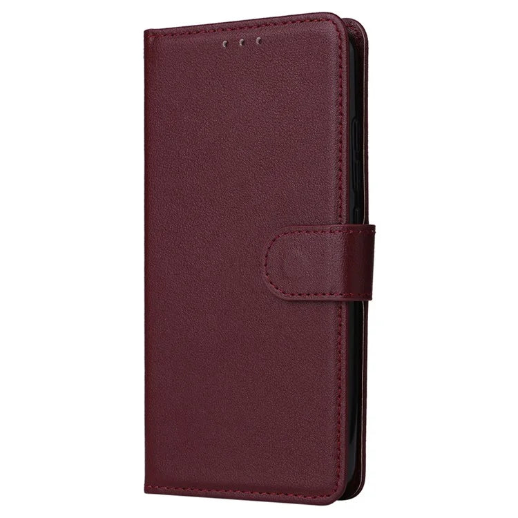 For Samsung Galaxy A24 4G (162.1 x 77.6 x 8.3mm) Case PU Leather Folio Stand View Phone Cover