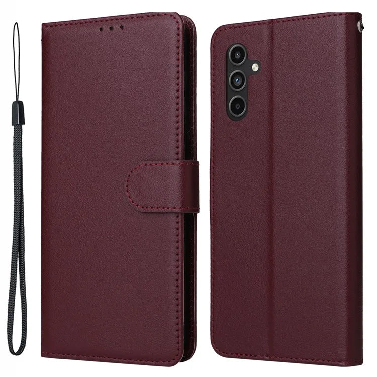 For Samsung Galaxy A15 4G Case PU Leather Stand Phone Protector with 3 Card Slots