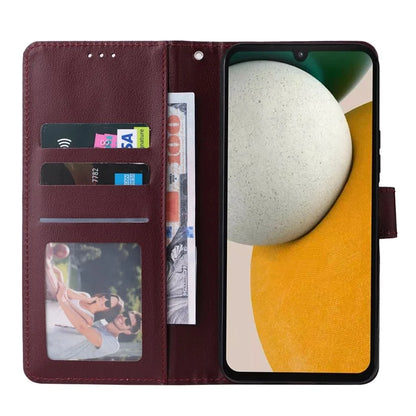 For Samsung Galaxy A15 4G Case PU Leather Stand Phone Protector with 3 Card Slots