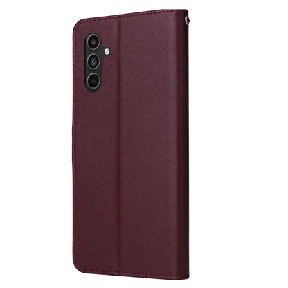 For Samsung Galaxy A15 4G Case PU Leather Stand Phone Protector with 3 Card Slots