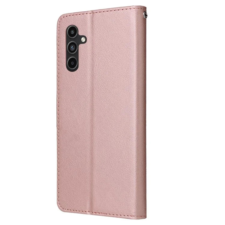 For Samsung Galaxy A15 4G Case PU Leather Stand Phone Protector with 3 Card Slots
